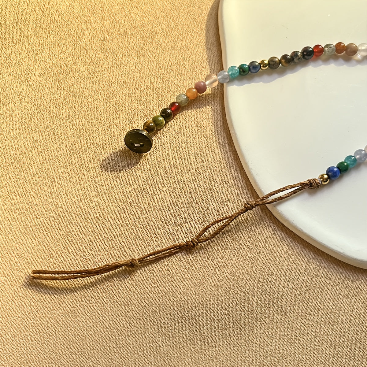 Blossom and Radiate TOEE ZUBY Bohemian Rose Quartz Necklace