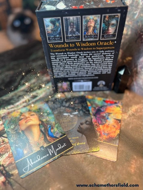 Wounds to Wisdom Oracle Deck for Emotional Healing